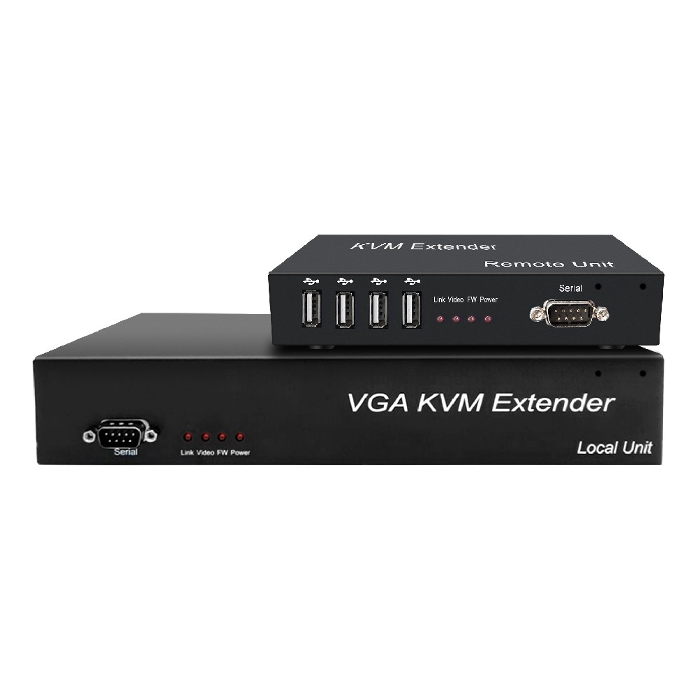 VGA KVM Lossless Network Extender (Local Output)