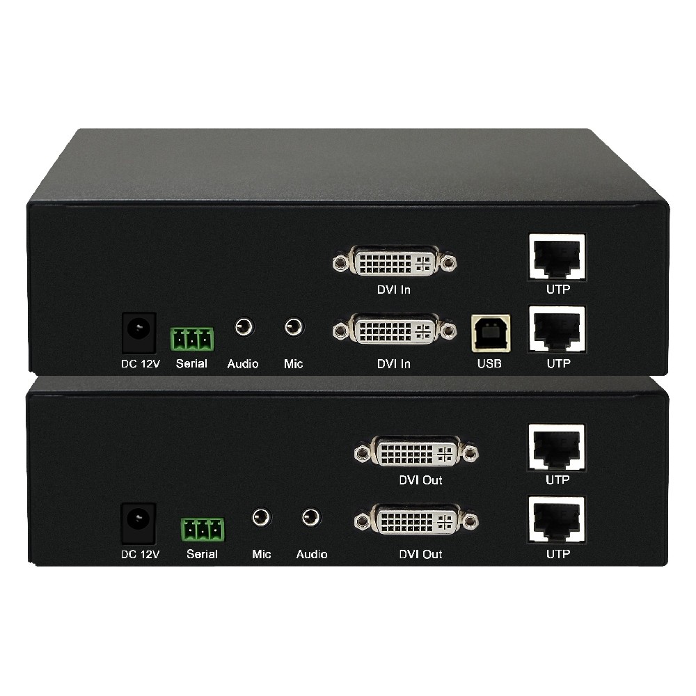 Dual DVI KVM Extender-200m