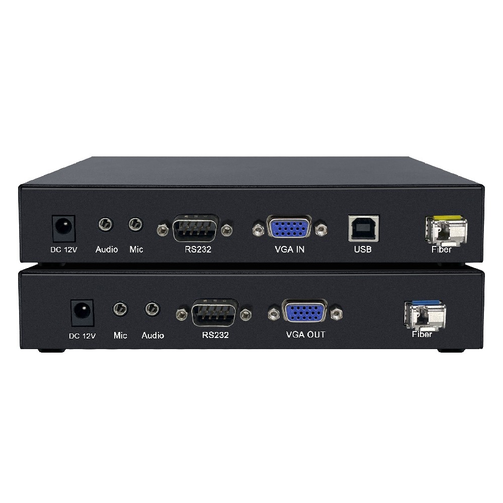 VGAKVM HD Video Fiber Extender