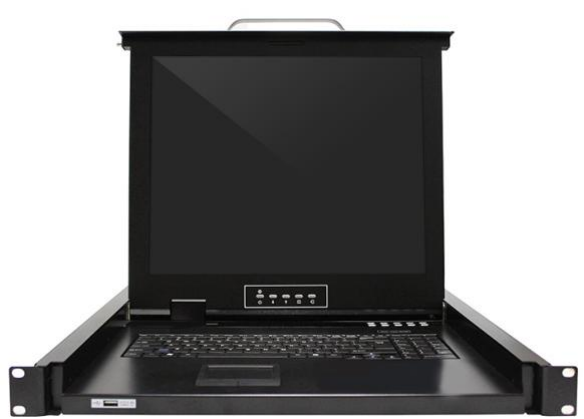 17-inch 16-port VGA LED KVM Switch
