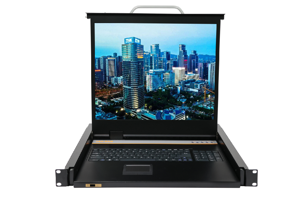 19-inch 1-port VGA LED KVM switch