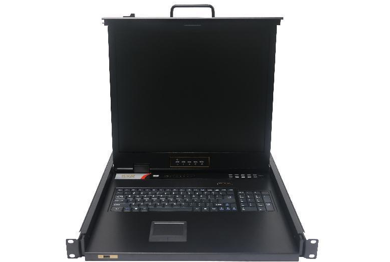 19-inch 8-port CAT5 Remote IP KVM Switch