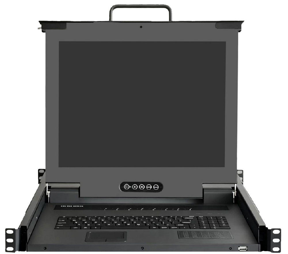17-inch 8-port VGA LED KVM Switch