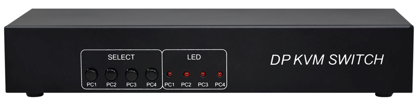 4 Port DisplayPort KVM Switch