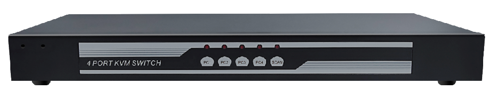 4 Port KVM USB Switch
