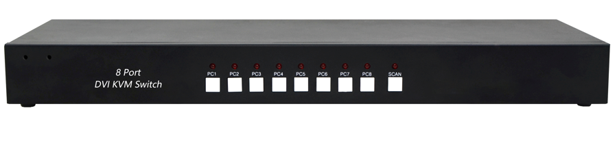 8 Port DVI KVM Switch
